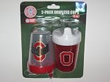 OHIO STATE BUCKEYES 8 oz. Team Logo Kids No-Spill SIPPY CUP (2 Pack) by Haddad