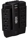 Tripp Lite 6 Rotatable Outlet Direct Plug-in Surge Protector/Suppressor 1500 Joules (SWIVEL6)