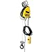 OZ Lifting Builders Electric Chain Hoist, Hook Mount, 1/4 Ton Capacity, 90' Lift, 75 fpm Max Lift Speed, 115V