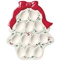 Pfaltzgraff Winterberry Sculpted Egg Tray