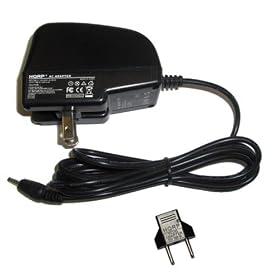 HQRP Travel AC Power Adapter / Charger for Samsung SC-L810, SC-L860, SC-L870 Camcorder plus Euro Plug Adapter