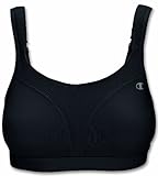 Champion Firm Support Wire-free Sports Bra, 38DDD, Black