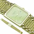 Geneve Quartz Mens Gold Watch