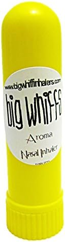 Aromatherapy Essential Oil Blank Nasal Inhaler Sticks - Plastic Tubes Tools for Aroma Oils (1, yellow)