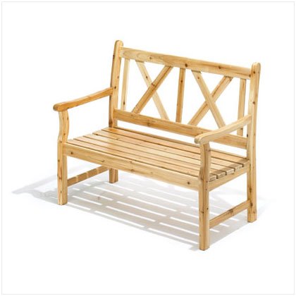 Pine Outdoor Bench