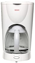 Bosch TKA 2830 UC 900-Watt 12-Cup Coffeemaker, White