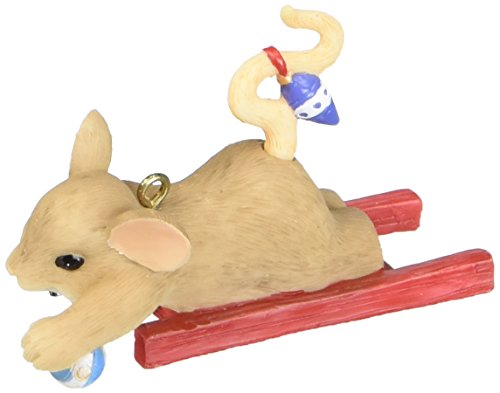 Enesco Charming Tails Highest Bough Ornament, 1.5-Inch