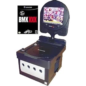 Zenith LCD Display bundle with BMX XXX Video Game (GameCube)