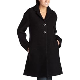 ABS by Allen Schwartz Ladies Knit Grandpa Coat