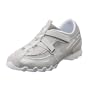 Skechers Women's Bikers-Brilliance Sneaker,Silver/Lt Gray,6 M