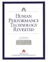 Human Performance Technology Revisited