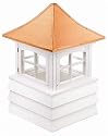 41" Handcrafted "Newport" Copper Roof Vinyl Cupola