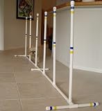 Indoor/Outdoor Weave Poles - Set of 6