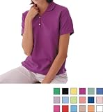 Devon & Jones - Ladies Short Sleeve Pima Pique Polo (D100W)