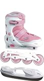 Inlineskates und Iceskates 2 in 1 Groesse 36-39 verstellbar