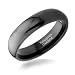 Bling Jewelry Black Tungsten Carbide Mens Dome Wedding Band Ring 6mm Bling Jewelry Black Tungsten Carbide Mens Dome Wedding Band Ring 6mm