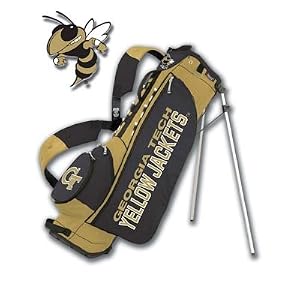 Buy Georgia Tech University Yellow Jackets Go-Lite Golf Stand Bag by Datrek - 16479 now!