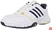 adidas Women's Adipower Barricade Team 2.0 Tennis Shoe,Running White/Dark Violet/Still Gold,10 M US