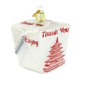 Amazon.com - Old World Christmas Chinese Take-Out Ornament - Decorative