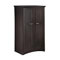 Computer Armoire - Spice Wood/Ebony