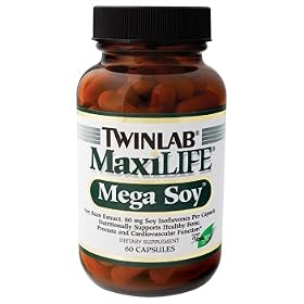 TwinLab - Maxilife Mega Soy, 200 mg, 60 capsules