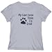 T-Shirt Woman Silver Gray  My Cane Corso Thinks I Am Great  Dog
