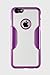 iPhone 6s Case, iPhone 6 Case (Purple) SaharaCase Protective Kit Bundle with [ZeroDamage Tempered Glass Screen Protector] Rugged Protection Anti-Slip Grip [Shockproof Bumper] Slim Fit - Purple White