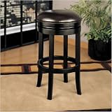 Armen Living Backless Swivel Bar Stool