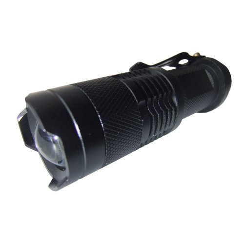 Aubig Mini LX-B05 180LM CREE Q5 Lampe de poche à LED Torche 14500 Zoomable Light 1 pile AAA