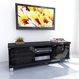 Sonax HC-5590 Holland 59-Inch Hollow Core TV Component Bench