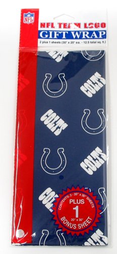 NFL Indianapolis Colts Wrapping Paper