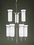 00763 - Brushed Nickel Chandelier