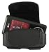Black Leather Case For Lg Vx9800 Vx 9800, Pantech Ocean, Sansumg I830/ I730 - Horizontal Black
