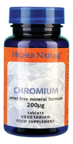 Higher Nature Chromium 200µg 90 tablets