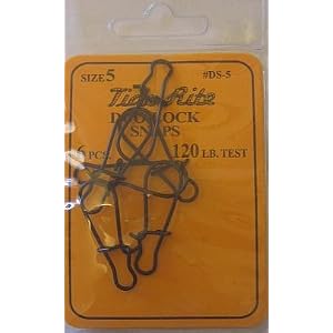 Tide Rite Duo-Lock Snaps – 6 pcs. 120 lb Test