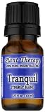 Tranquil Synergy Essential Oil Blend. 10 ml. 100% Pure, Undiluted, Therapeutic Grade. (Blend of: Bergamot, Patchouli, Bloo