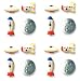 Space Cakes, Cupcakes, Cookies - Space Vehicle & Plant Shaped Edible Hard Sugar Decorations (16 pcs)