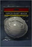10Pc Face Dust Masks Sold As 1 Pack