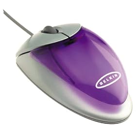 Belkin 3-Button Aerocruiser Scroll Mouse USB/PS2 with Scroll Wheel (F8E888)