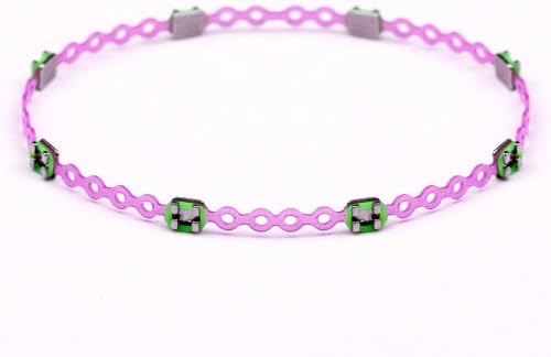 Braced-Lets, Raspberry & Neon Green