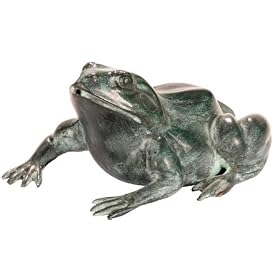 SPITTER - BRASS - CROUCHING FROG 4H