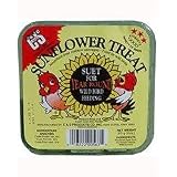 C and S Products Sunflower Treat Suet - 11 Ounce Package