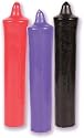 Doc Johnson Drip Candles Set of 3 (Red, Black, Purple)