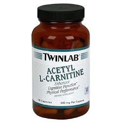 Twinlab Acetyl L-Carnitine 500mg, 120 Capsules