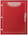 Trapper Folder, 2-pocket, Paper, Red (72187)