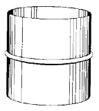Simpson Duravent 2150 Connector Adapter/flex 3 (Pack of 6)