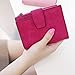 Mosunx(TM) Fashion Women Mini Zipper Bifold Leather Wallet Card Holder Purse Gifts (Hot Pink)