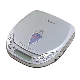 Casio PZ5000BZSR Personal MP3 CD Player (Silver)