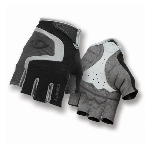 Giro Bravo Cycling Glove (Black/Charcoal, Large)