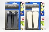 HARDWARE - 2 RUBBER DOOR STOPS CARDED - 1 OF